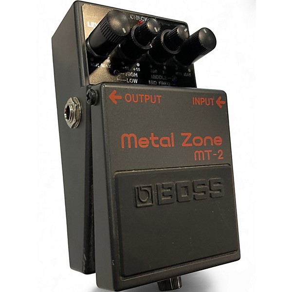 Used BOSS MT2 Metal Zone Distortion Effect Pedal