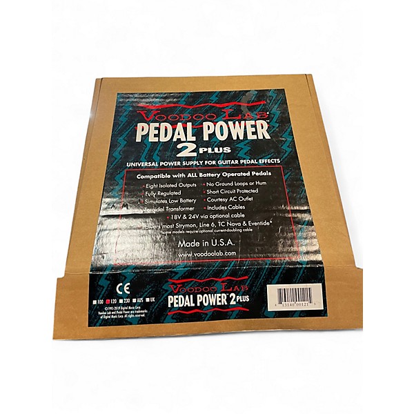 Used Voodoo Lab Pedal Power 2+ Power Supply