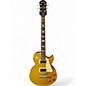Used Epiphone Les Paul Standard Gold Top Solid Body Electric Guitar thumbnail