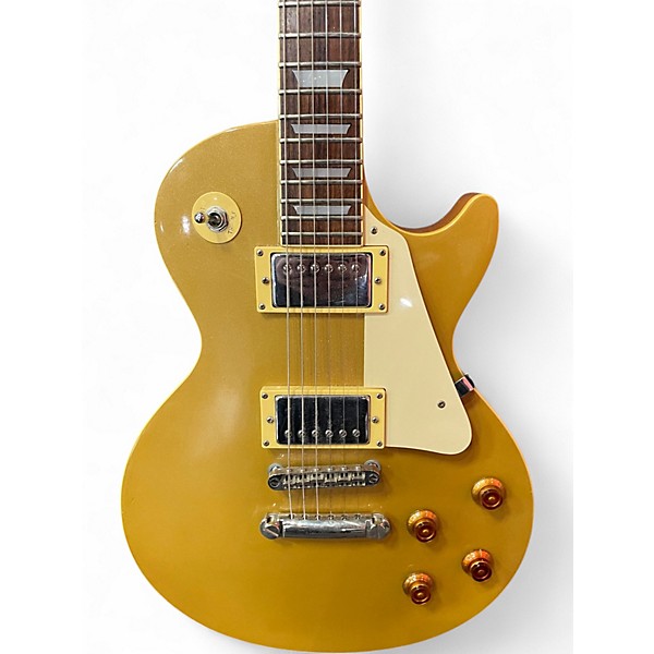 Used Epiphone Les Paul Standard Gold Top Solid Body Electric Guitar