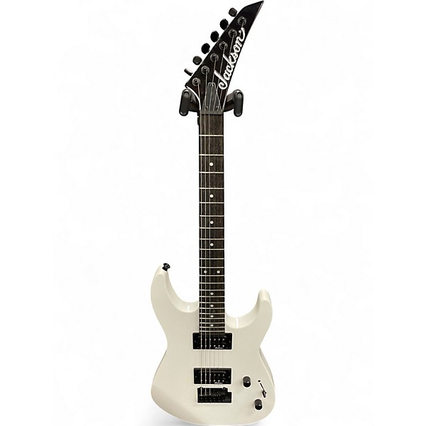Used Jackson JS22 Dinky White Solid Body Electric Guitar