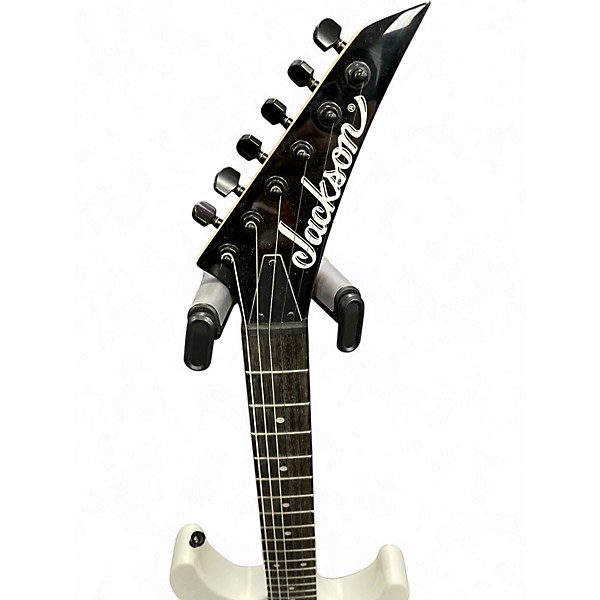 Used Jackson JS22 Dinky White Solid Body Electric Guitar