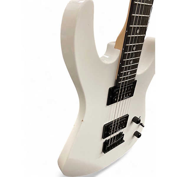 Used Jackson JS22 Dinky White Solid Body Electric Guitar