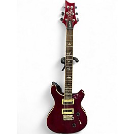 Used PRS SE Standard 24 Red Stain Solid Body Electric Guitar