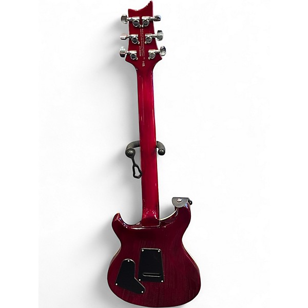 Used PRS SE Standard 24 Red Stain Solid Body Electric Guitar