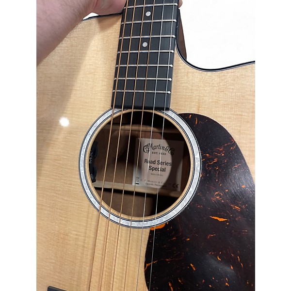 Used Martin Road series special  Natural Acoustic Electric Guitar