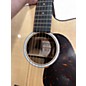 Used Martin Road series special  Natural Acoustic Electric Guitar