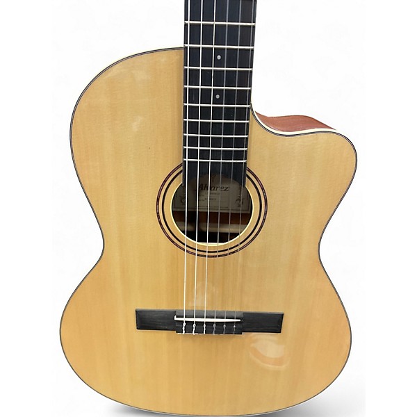 Used Ibanez Rc26hce Natural Classical Acoustic Electric Guitar