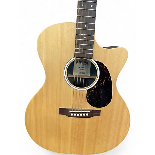 Used Martin GPCX2E Natural Acoustic Electric Guitar
