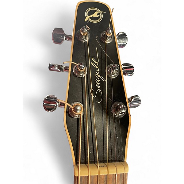 Used Seagull Entourage Natural Spruce CW QI Natural Acoustic Electric Guitar