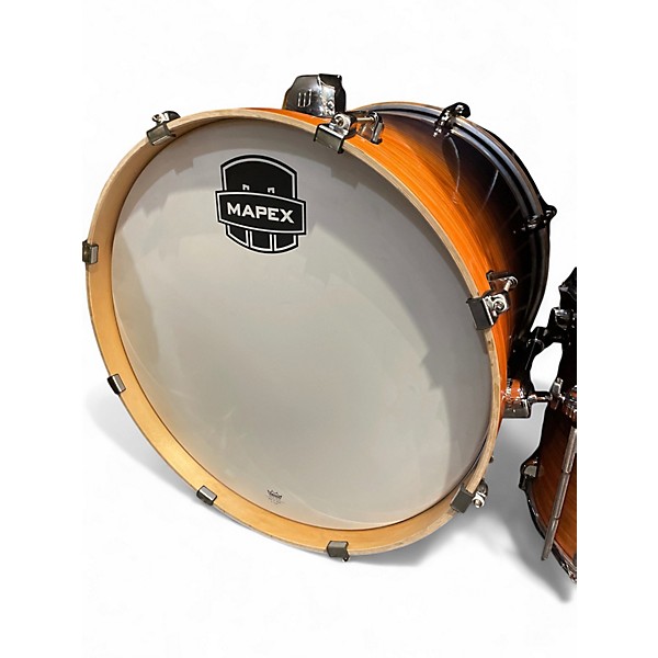 Used Mapex 5 Piece armory desert sky Drum Kit
