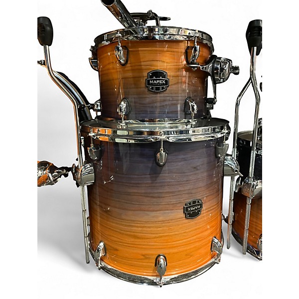 Used Mapex 5 Piece armory desert sky Drum Kit