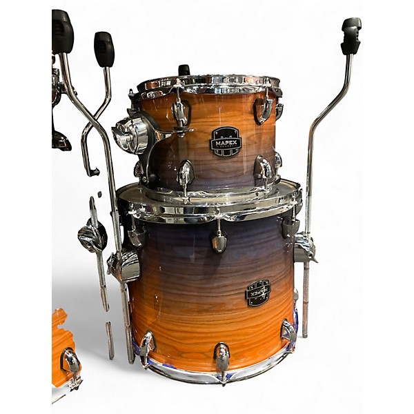 Used Mapex 5 Piece armory desert sky Drum Kit