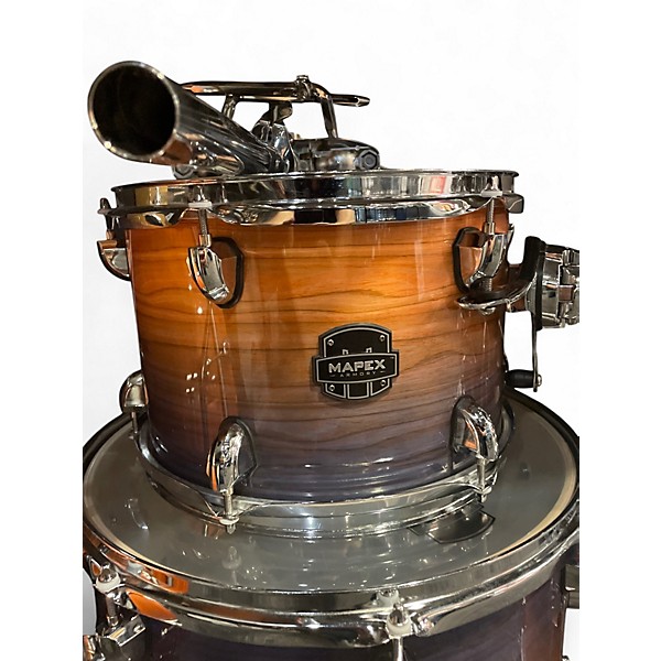 Used Mapex 5 Piece armory desert sky Drum Kit