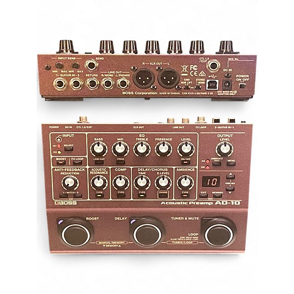 Used BOSS AD10 Acoustic Effect Processor