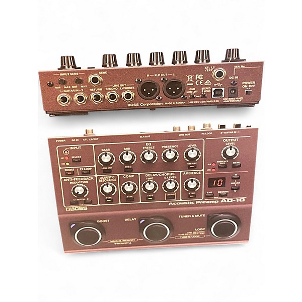 Used BOSS AD10 Acoustic Effect Processor