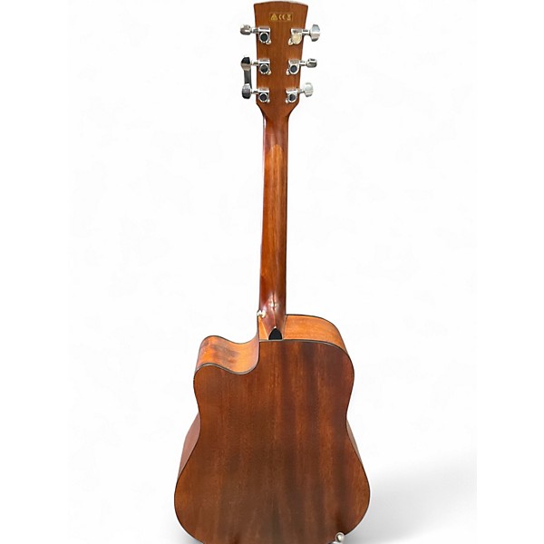 Used Ibanez AW54CEOPN Natural Acoustic Electric Guitar