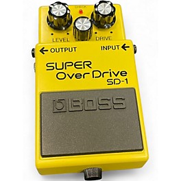Used BOSS SD1 Super Overdrive Effect Pedal