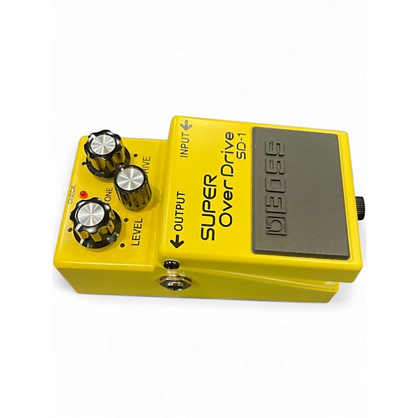 Used BOSS SD1 Super Overdrive Effect Pedal