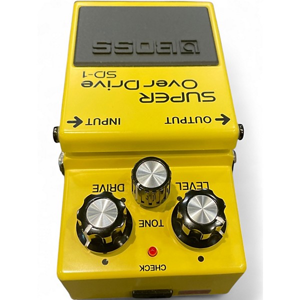 Used BOSS SD1 Super Overdrive Effect Pedal