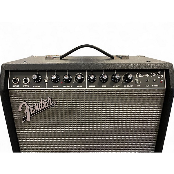 Used Fender Champion II 50 Guitar Combo Amp