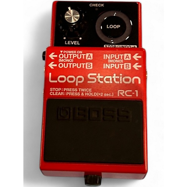 Used BOSS RC1 Loop Station Pedal