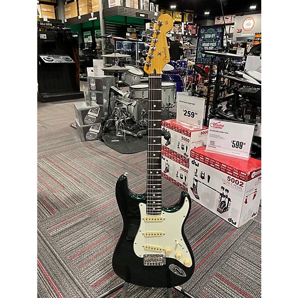 Used 2024 Fender 70th Anniversary Player II Stratocaster British Racing Green Solid Body Electric Guitar