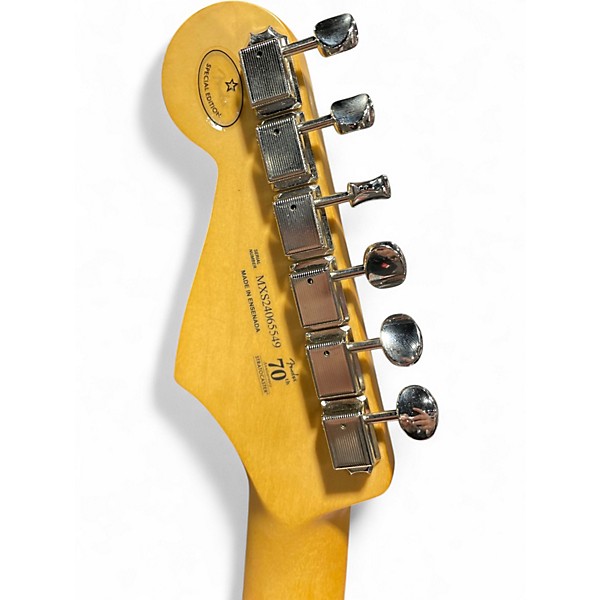 Used 2024 Fender 70th Anniversary Player II Stratocaster British Racing Green Solid Body Electric Guitar