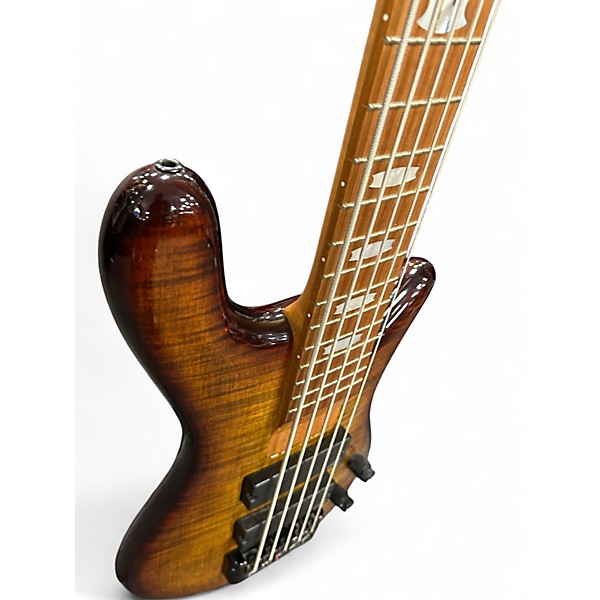 Used Spector  Eurobolt 5 bass wood grain Electric Bass Guitar