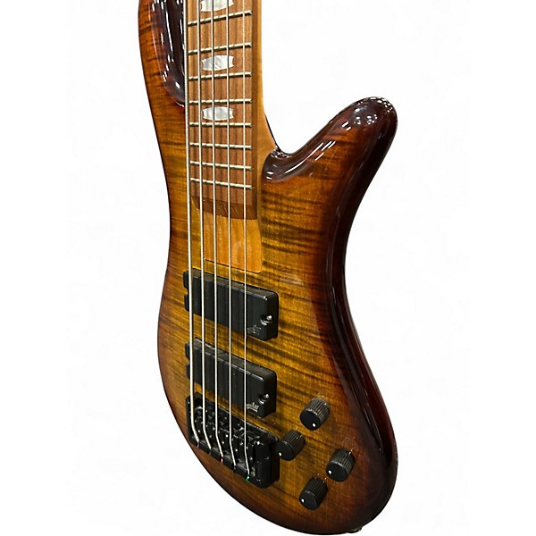 Used Spector  Eurobolt 5 bass wood grain Electric Bass Guitar