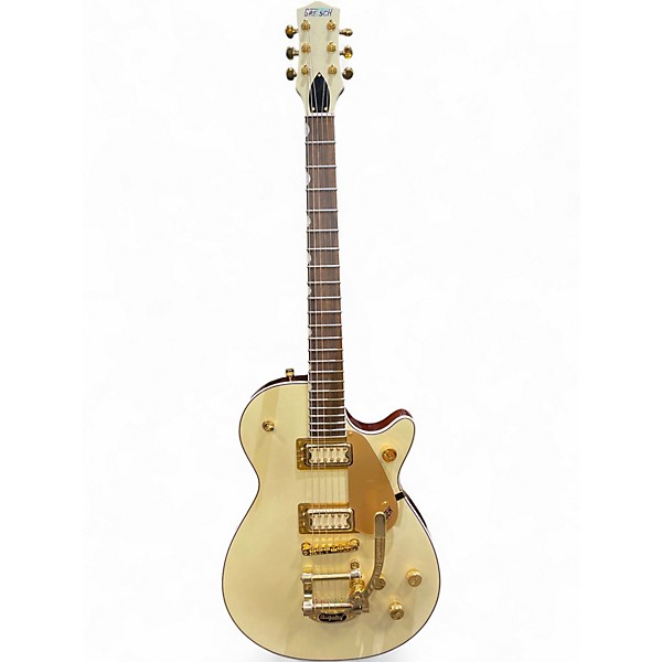 Used Gretsch Guitars Electromatic Pristine Jet White Gold Solid Body Electric Guitar