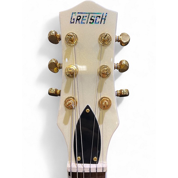 Used Gretsch Guitars Electromatic Pristine Jet White Gold Solid Body Electric Guitar