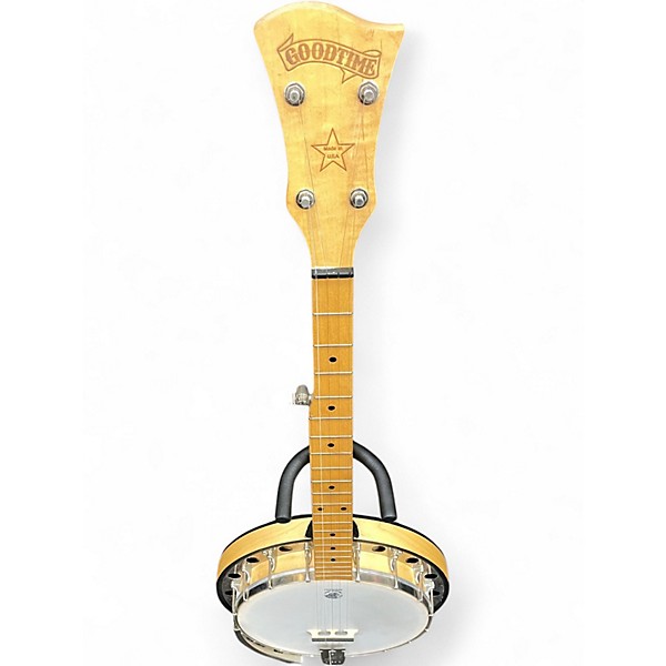 Used Deering Goodtime 2 5 String White Blonde Banjo