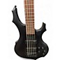 Used ESP LTD F205 5 String Black Electric Bass Guitar