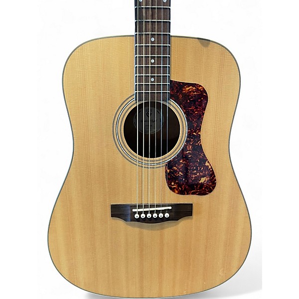 Used Guild D-240E Natural Acoustic Electric Guitar