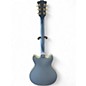Used D'Angelico Excel Mini DC Tour Slate Blue Hollow Body Electric Guitar