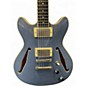 Used D'Angelico Excel Mini DC Tour Slate Blue Hollow Body Electric Guitar