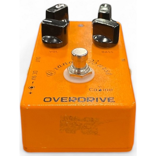 Used Cadine ORANGE BURST OVERDRIVE Effect Pedal