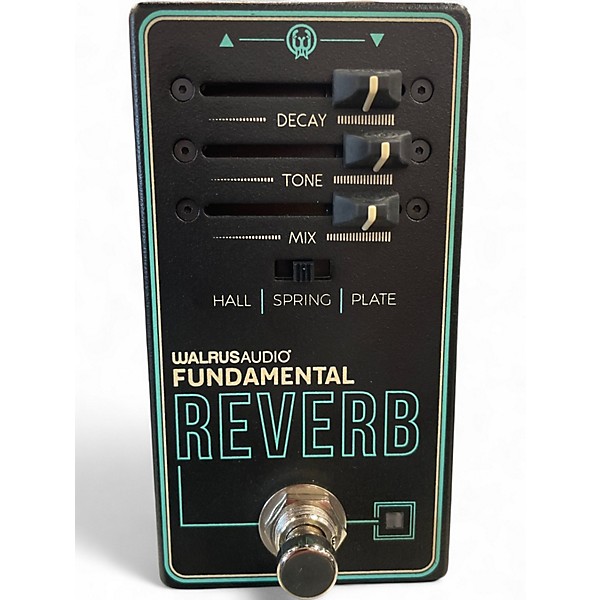 Used Walrus Audio FUNDAMENTAL REVERB Effect Pedal