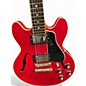 Used 2016 Gibson Custom Shop ES-339 Satin Cherry Hollow Body Electric Guitar thumbnail
