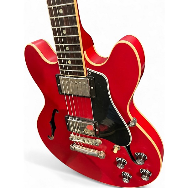 Used 2016 Gibson Custom Shop ES-339 Satin Cherry Hollow Body Electric Guitar