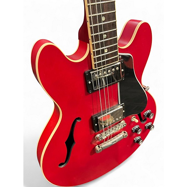 Used 2016 Gibson Custom Shop ES-339 Satin Cherry Hollow Body Electric Guitar