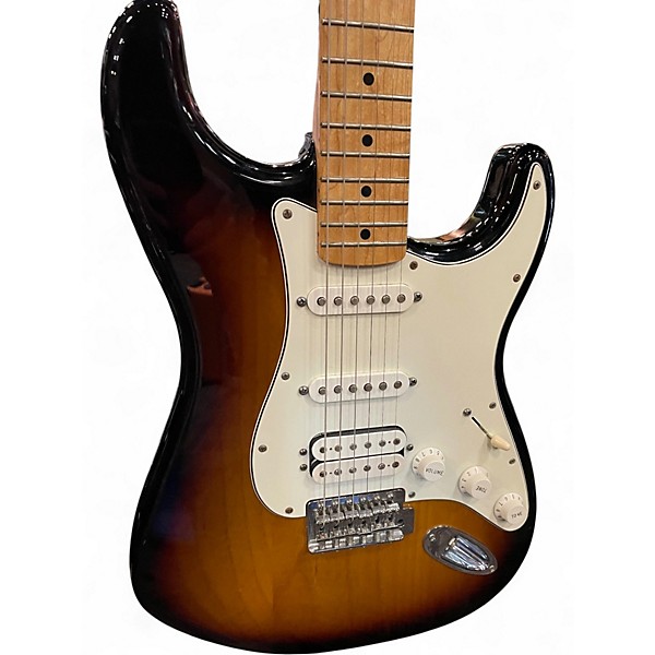 Used Fender Standard Stratocaster 2 Color Sunburst Solid Body Electric Guitar