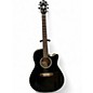 Used Ibanez AE16-OP-02 Black Acoustic Electric Guitar thumbnail