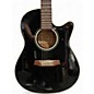 Used Ibanez AE16-OP-02 Black Acoustic Electric Guitar