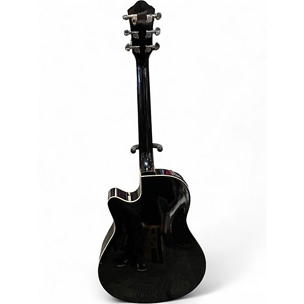 Used Ibanez AE16-OP-02 Black Acoustic Electric Guitar