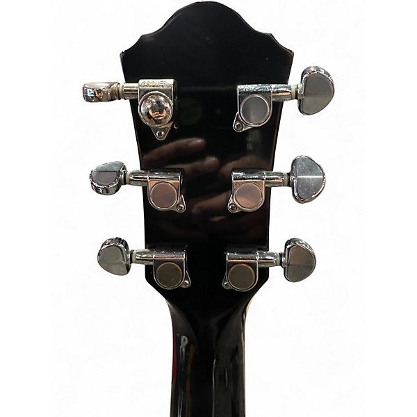 Used Ibanez AE16-OP-02 Black Acoustic Electric Guitar