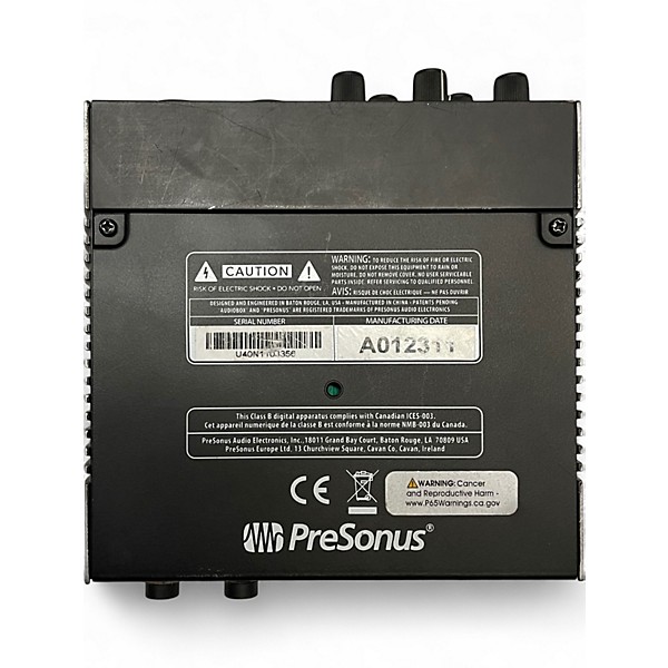 Used PreSonus AUDIOBOX USB96 Audio Interface