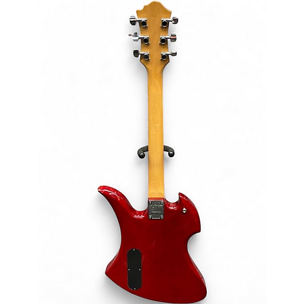 Used B.C. Rich MOCKINGBIRD Platinum Series RED Solid Body Electric Guitar