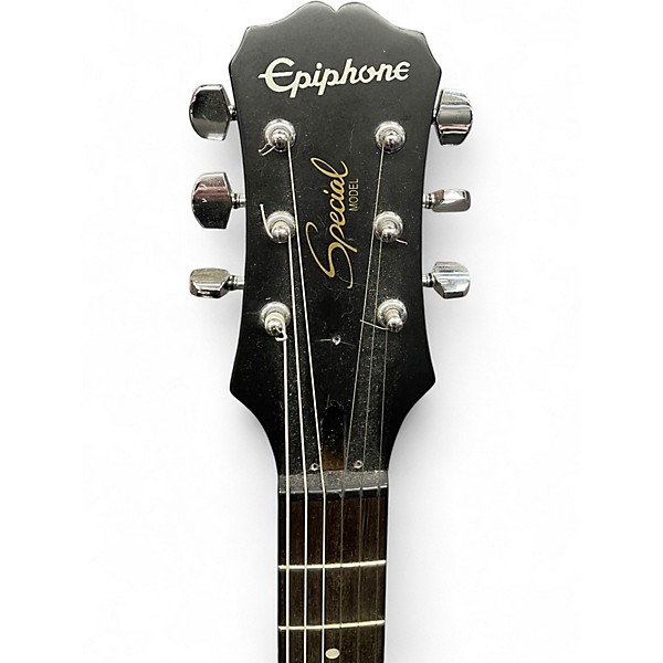 Used Epiphone Les Paul Special II Black Solid Body Electric Guitar